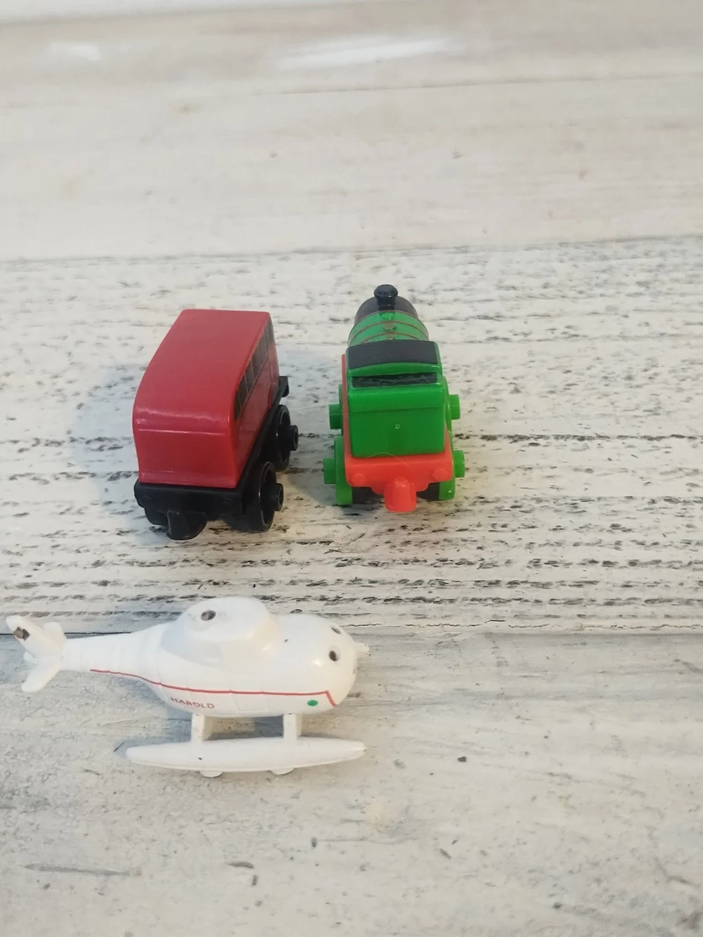 Thomas & Friends Minis Classic Percy Bertie & Friend Harold the Helicopte Mattel